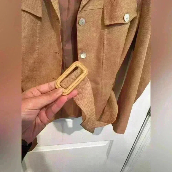 Annie Alexander Pure Silk Lightweight Jacket Size Small - Picture 3 of 13